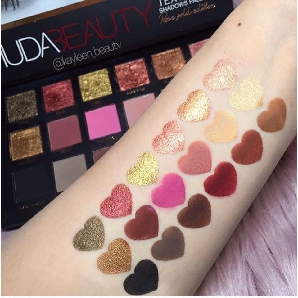 Bảng phấn mắt Huda Beauty Rose Gold Remastered eyeshadow palette