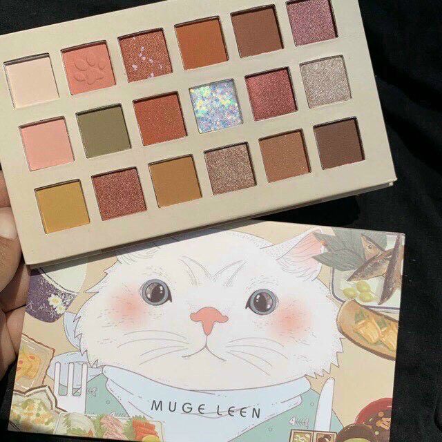 Phấn mắt 18 mầu Lameila , bảng mắt 18 ô megu leen | BigBuy360 - bigbuy360.vn