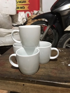 Combo 10 cốc cacao hàng gốm sứ Bát Tràng
