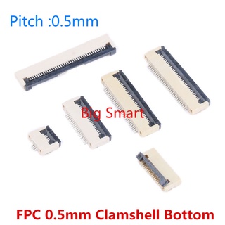 Set 10 đầu nối ffc pitch 0.5mm loại 4p 6p 8p 10p 12p 14p 16p 18p 20p 24p 26-40p fpc