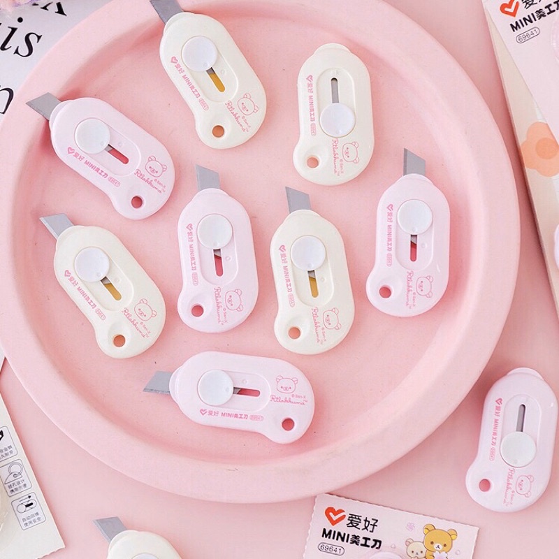 [ DaVinci ] Dao Rọc Giấy Dao Cắt Giấy Aihao Mini Nhỏ Gọn Đơn Giản Tiện Dụng Dễ Thương