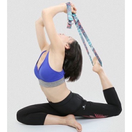 DÂY TẬP YOGA 2.5m hoa văn cao cấp mềm, cảm giác thoải mái khi tập luyện