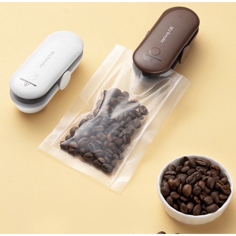 Máy Hàn Miệng Túi Mini Cầm Tay Tiện Lợi Gấu Brown Joyoung Chính Hãng