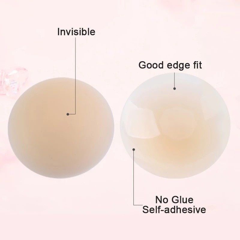 Miếng Dán  Ngực Silicon Tự Thân Sinh Nhiệt Không Keo Siêu Mỏng