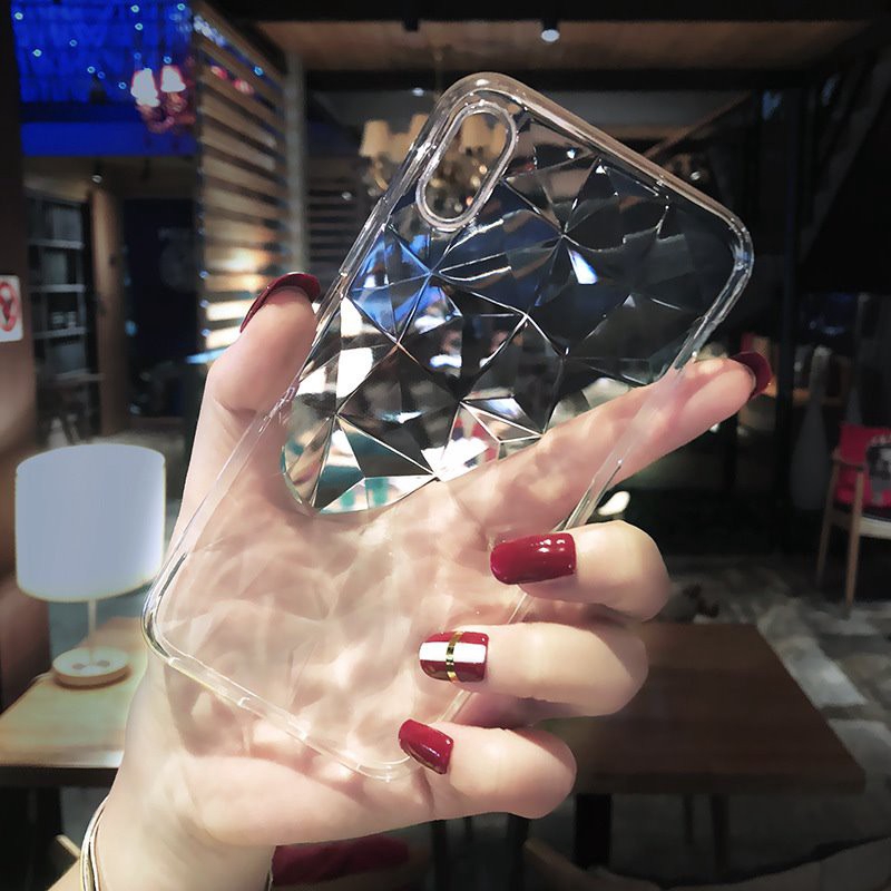 3D Diamond Phone Case Redmi S2 5 Plus 4X Vivo V7 Y55 Y55S Huawei P9 Lite