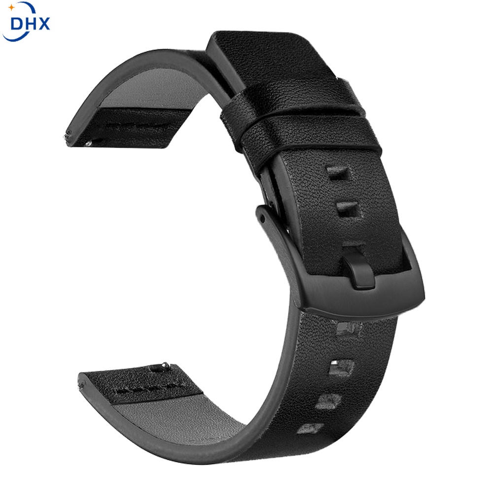 Dây đeo làm bằng da thật cho đồng hồ thông minh Honor Magic 1 2 22mm Huawei Watch 3 GT 2 Pro GT2 46mm