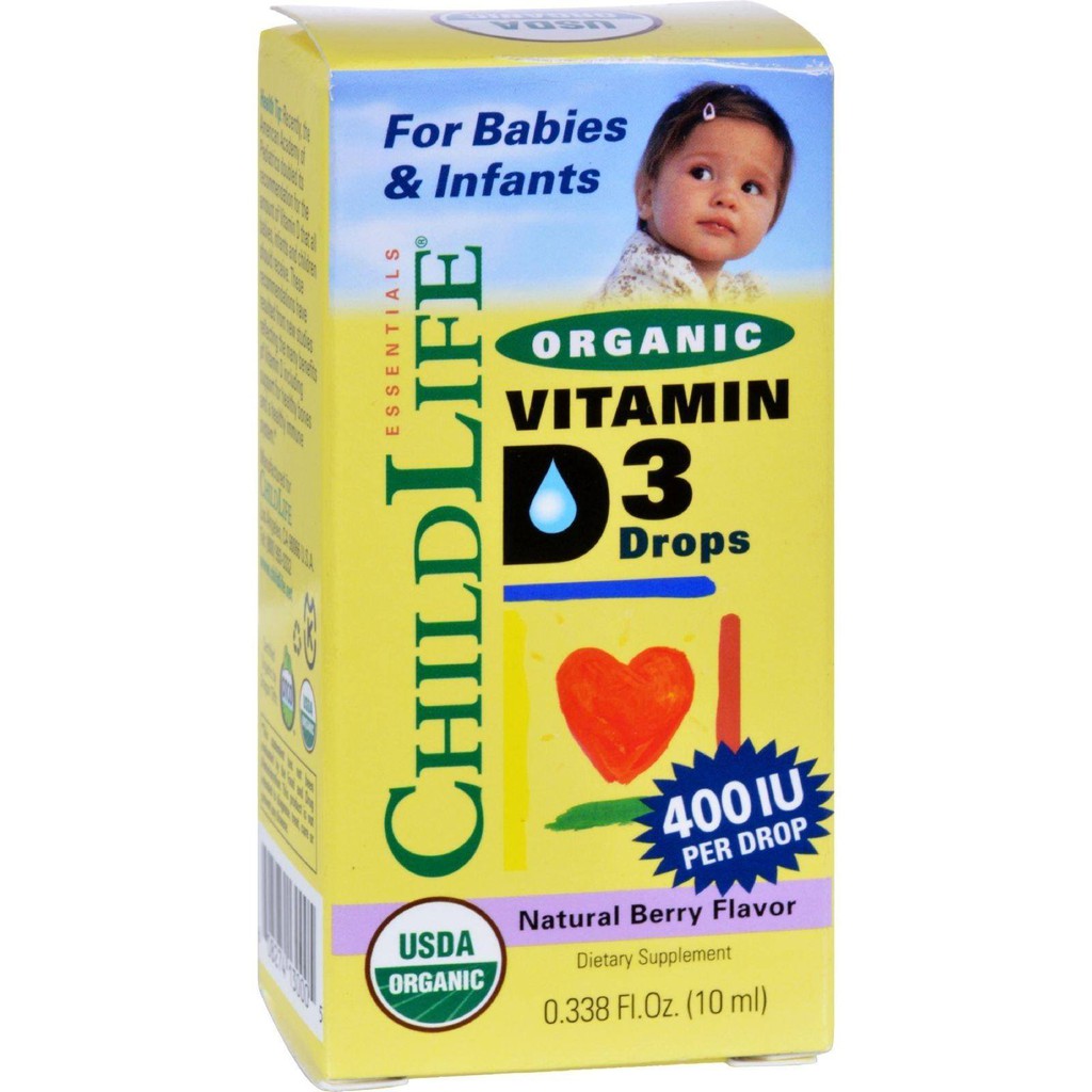 Vitamin D3 cho bé hãng Childlife