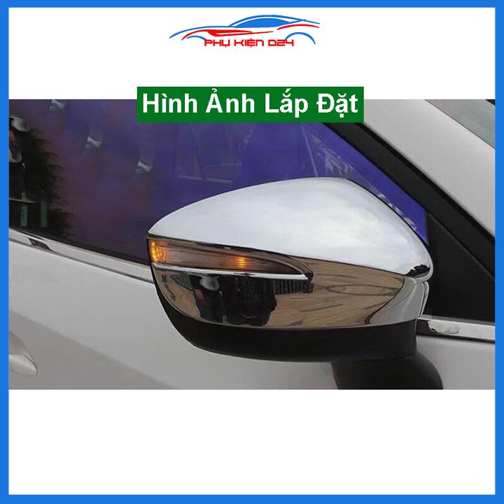 Ốp gương CX5 2014-2015-2016-2017 mạ crom bảo vệ chống trầy trang trí làm đẹp xe
