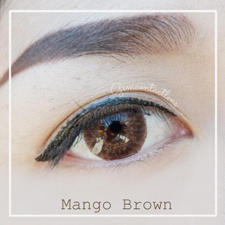 Lens giãn tròng MANGO BROWN - HSD 1 NĂM