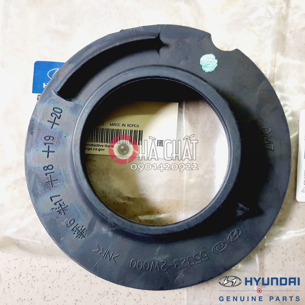 Cao su đệm dưới lò xo giảm xóc sau chính hãng Hyundai 🚘 Dùng cho Santafe, Tucson, Kona, Elantra ... 🎯 Nhập khẩu Hàn Quốc