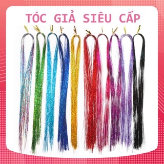 [VIDEO+ẢNH THẬT] KẸP LINE KIM TUYẾN GẮN TÓC SET 200 SỢI