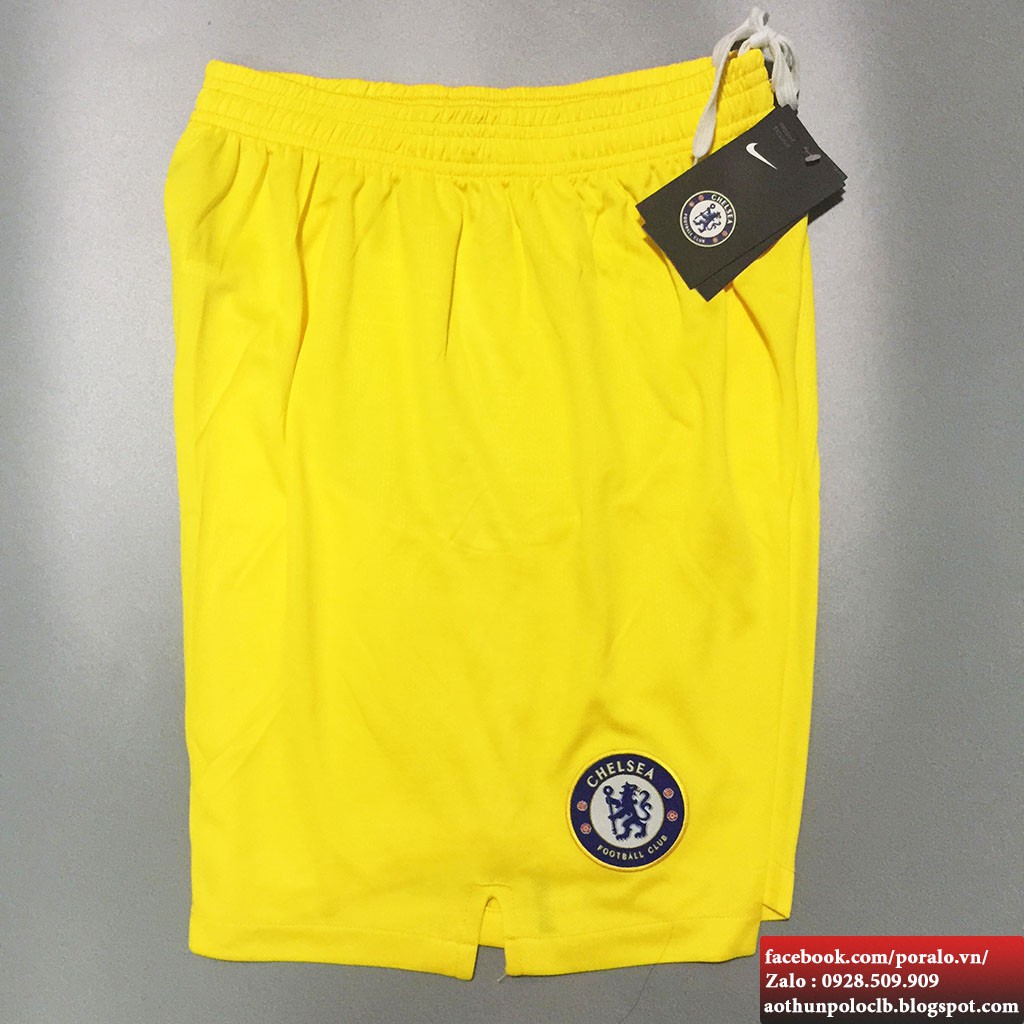 BỘ ÁO ĐẤU CHELSEA 2018-19  - Mã SP : AD_CHEL2019_YELLOW_PLAYER