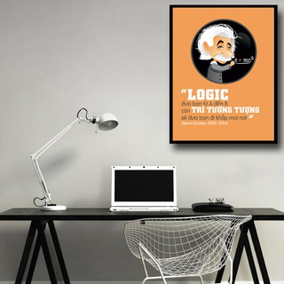 Tranh canvas tràn viền treo văn phòng, bộ 1 tranh tạo động lực, cảm hứng làm việc - VP 018