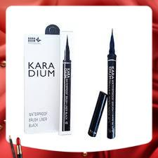 Bút Kẻ Mắt Nước Đầu Lông Karadium Waterproof Brush Liner Black