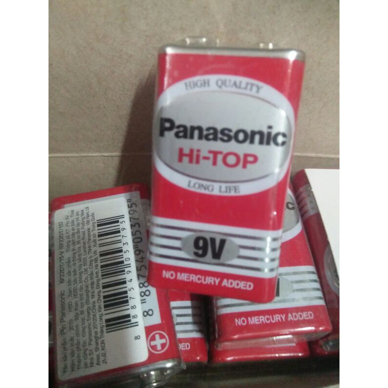 PIN VUÔNG PANASONIC 9V