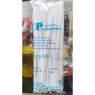 Dây rút nhựa 5 x 250 mm (~ 75-80 sợi/bịch)