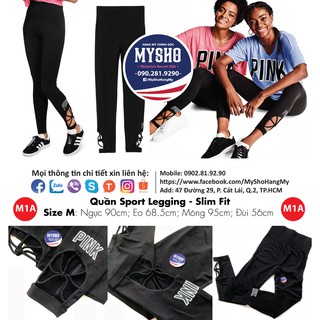 Quần thể thao, legging, gym size XS, S, M - Victoria's Secret USA