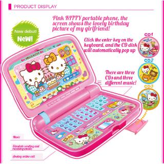 Máy Tính Đồ Chơi Hello Kitty Cho Bé