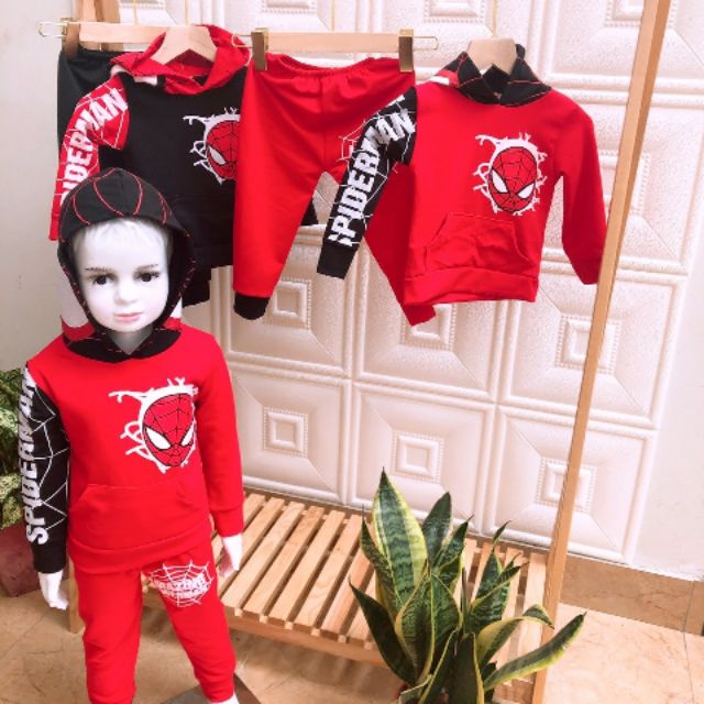 Combo bộ nhện cho bé
