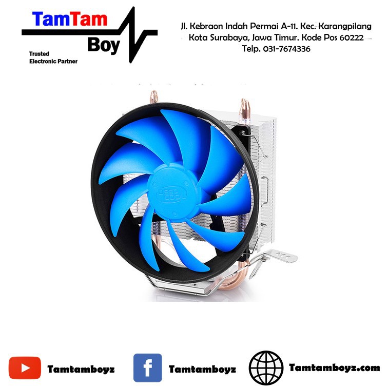 Quạt Tản Nhiệt Cpu Hsf Deepcool Gammaxx 200t 12cm