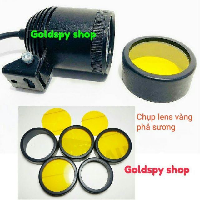 Chụp len vàng phá sương cho đèn pha phụ L4 và L4X