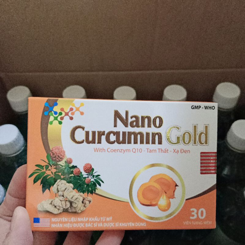 0Nano Curcumin GOLD giảm các triệu chứng viêm đau dạ dày