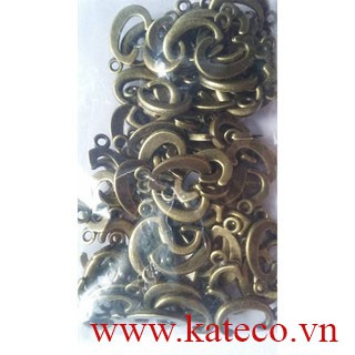 A1920C Chữ hoa 13mm Màu đồng 50 gram/bịch