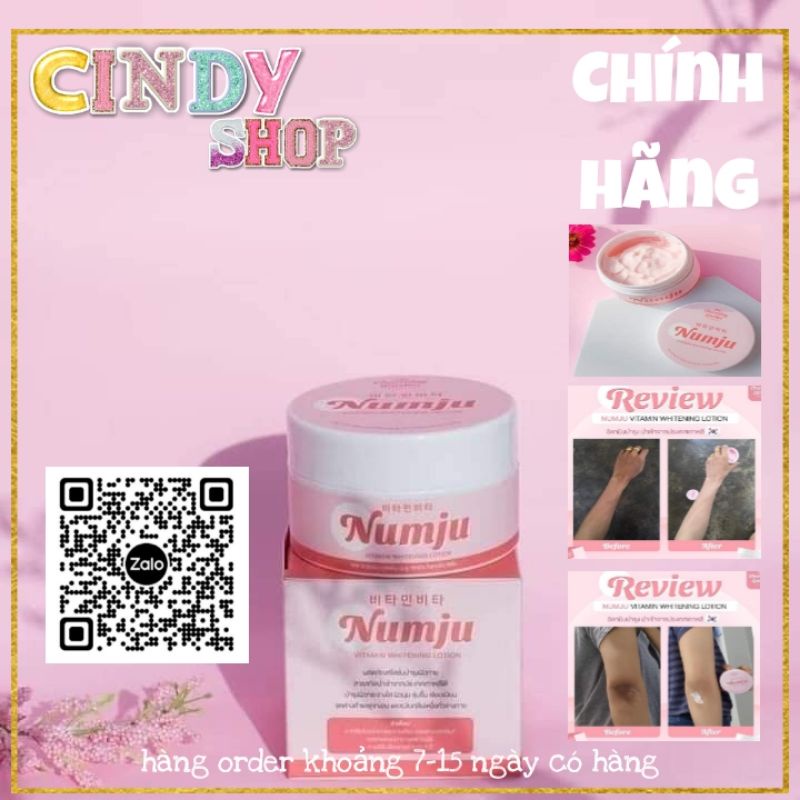 Numju Vitamin Whitening Lotion, trắng da, kem dưỡng da🇹🇭.