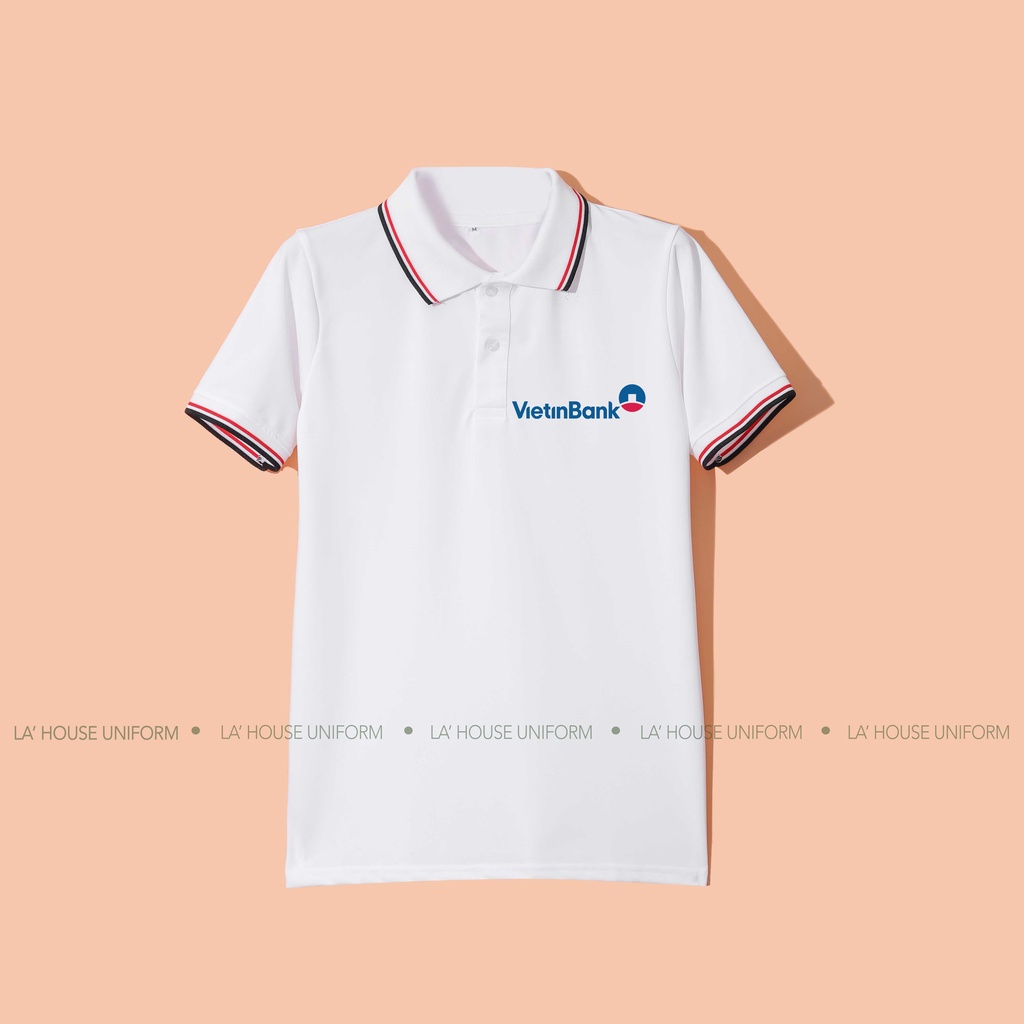 Áo thun đồng phục ngân hàng La ' House Uniform - Vietinbank