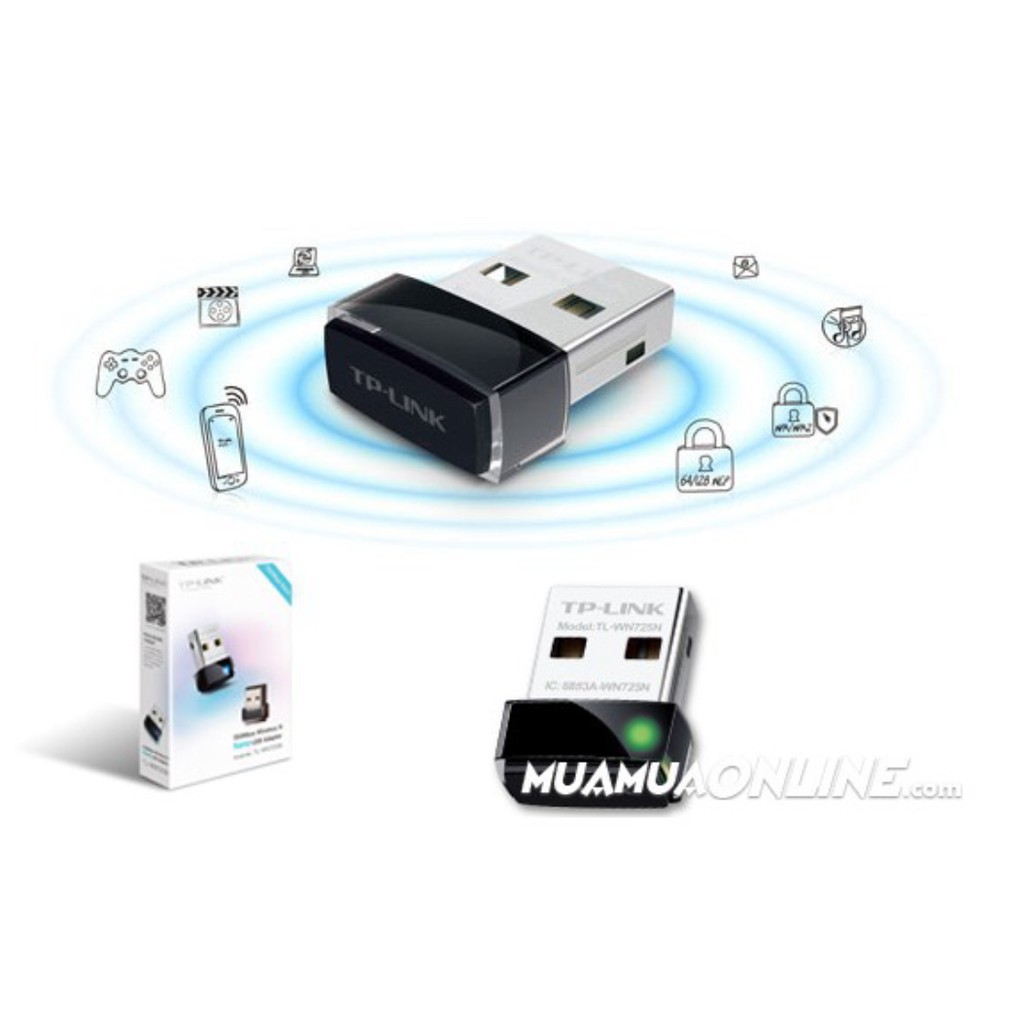 [SALE] Usb Thu Wifi Tp-Link Wn-725N Nano