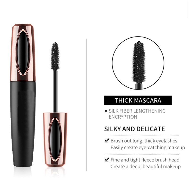 Mascara làm cong dày lông mi có màu sắc khó phai và chống thấm nước