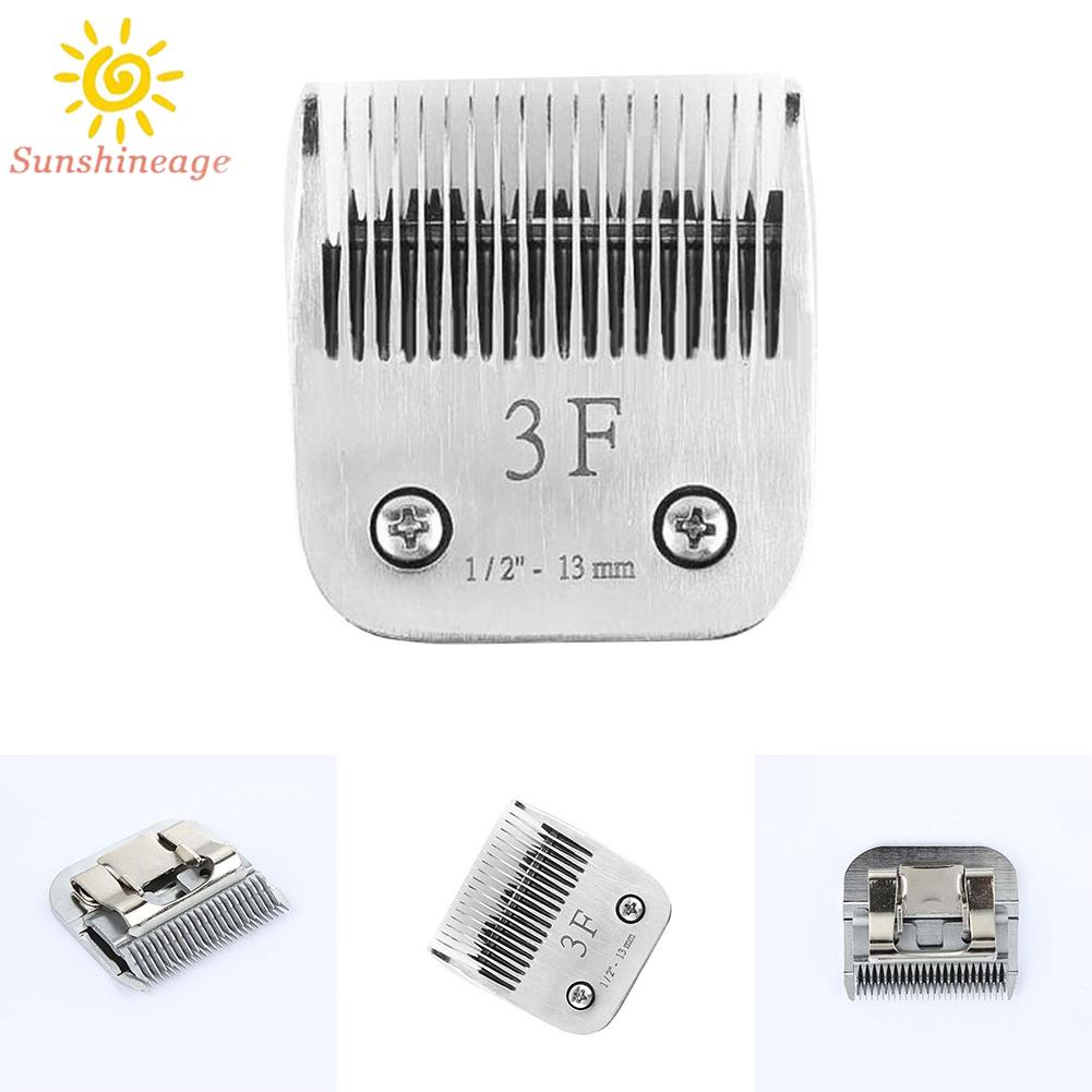 SUNAGE- ~13mm Blade Fits Andis Wahl Oster 3F# Pet Grooming Blades for 3F#  Blade Type【SUNAGE-HOT Fashion】