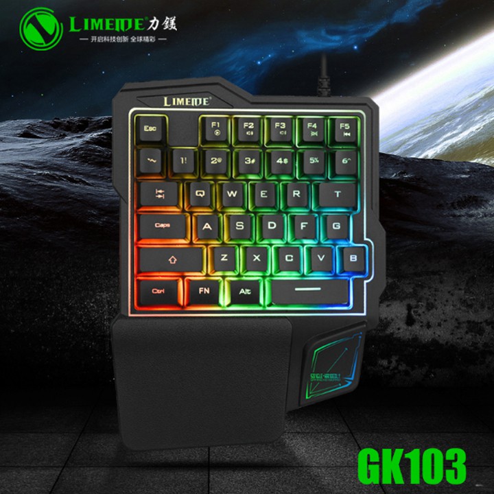 Bàn Phím Giả Cơ Một Tay Gaming Keypad GK103/K15