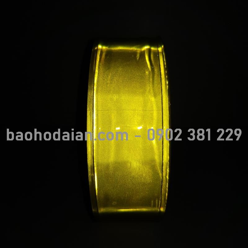 Cuộn dây phản quang nhựa trơn, W bản 5cm*50m