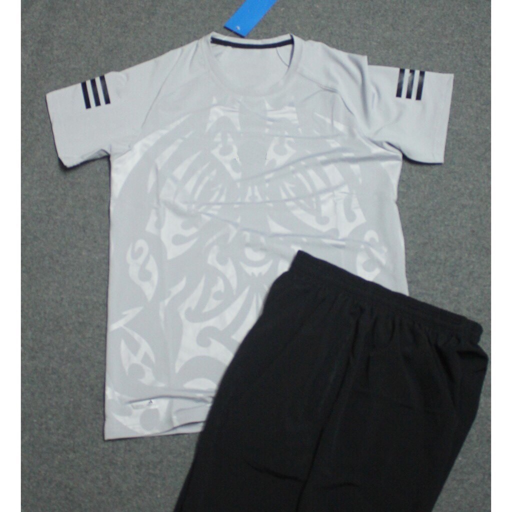 Bộ thể thao nam thun lạnh ép vân One3, phom 40-75kg | BigBuy360 - bigbuy360.vn