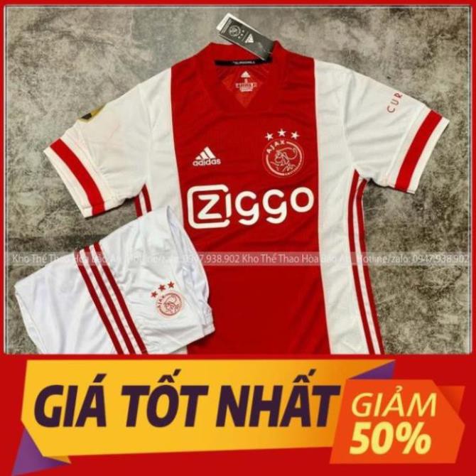 SALE Áo Đấu Ajax Amsterdam Sân nhà sân nhà/ Quần Áo Bóng Đá AJAX cao cấp 2020