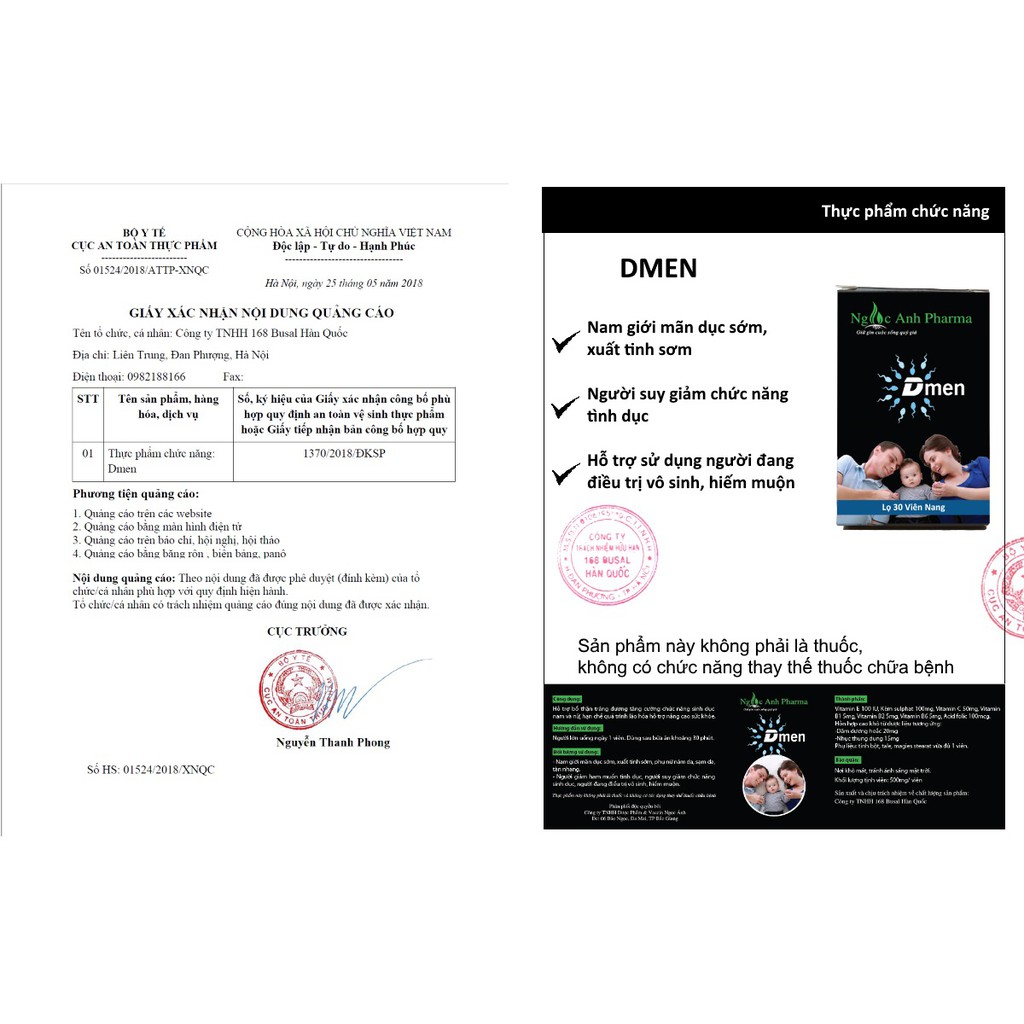 Combo 1 Dmen +1 Hộp muối kiềm Ngọc Ánh Sodium Hydrocarbonate | BigBuy360 - bigbuy360.vn
