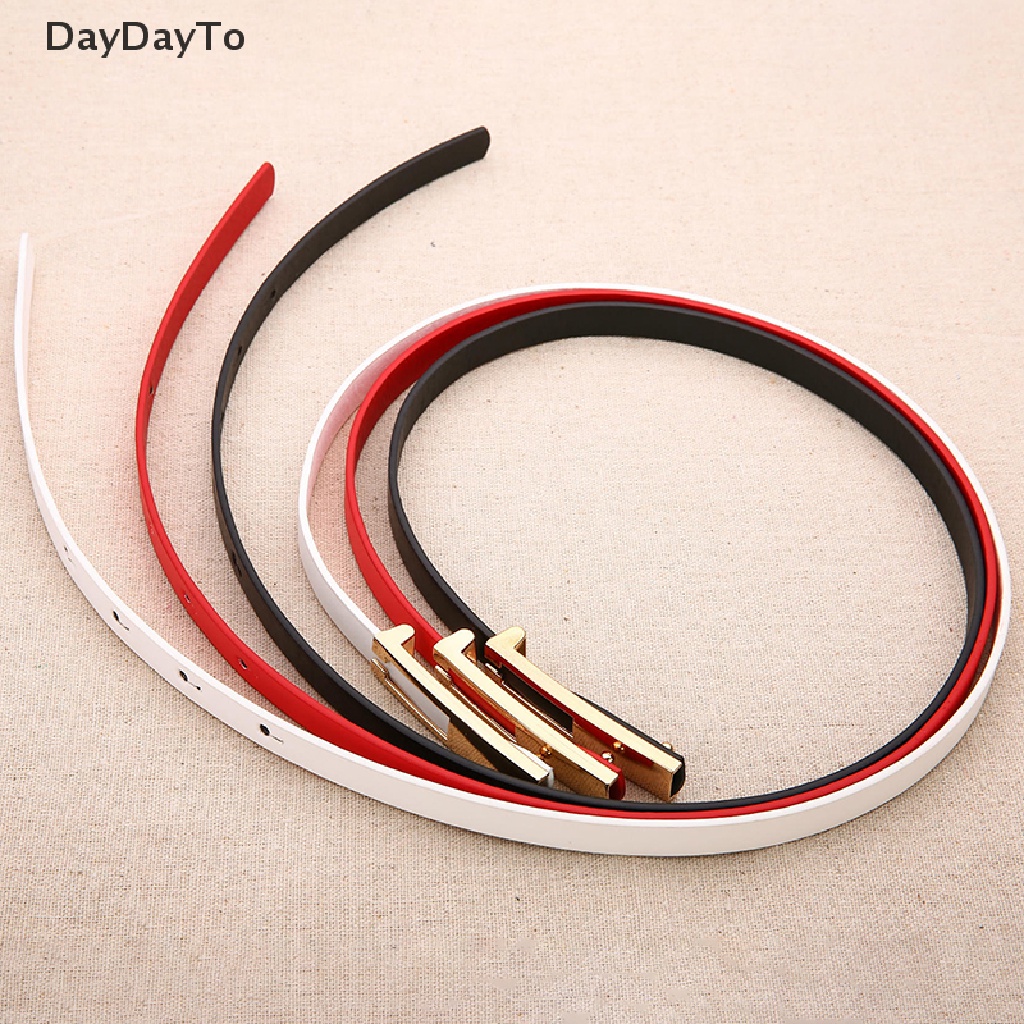 Thắt Lưng Mỏng Khóa Kim Loại Kiểu Cổ Điển Cho Nữ