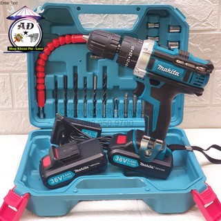 Máy Khoan Pin Bắn Vít Makita 3 chức năng, khoan tường bắn vít mở bulong