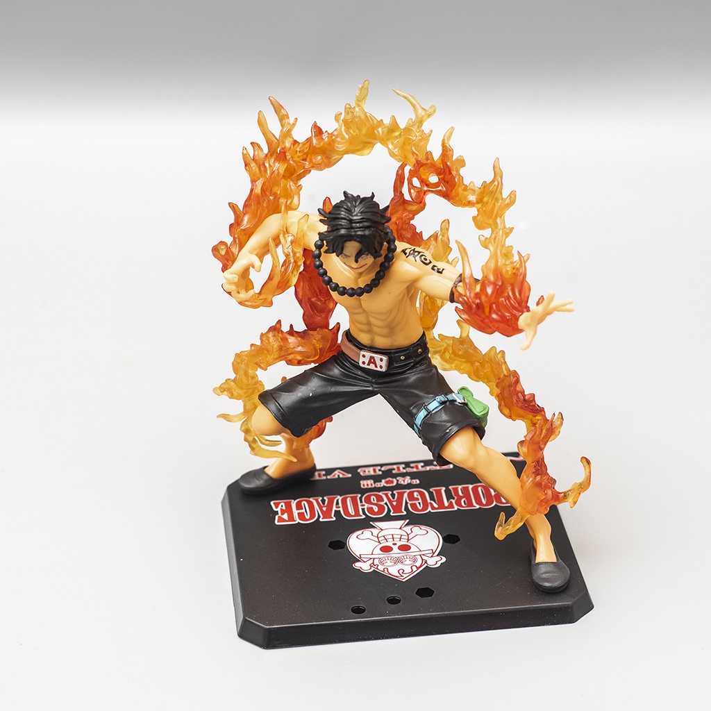 Mô hình One Piece nhân vật Ace phiên bản Battle Ver đồ chơi mô hình nhân vật One Piece để bàn trang trí Haki Shop