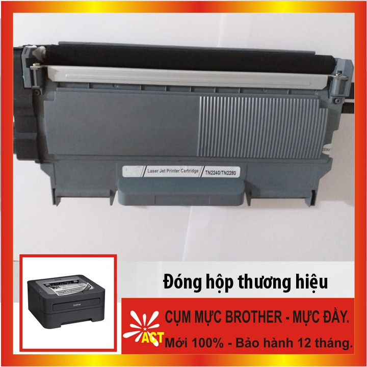 Cụm mực hộp mực Brother HL 2240D / 2240DN / 2240DW / 2240 / TN 2240-2280 Viettoner, Full Box, mực in có sẵn.