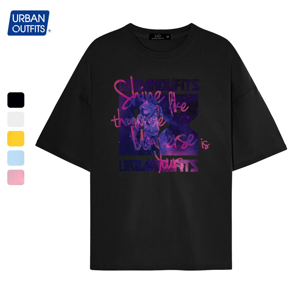 Áo Thun Tay Lỡ Nam Nữ Form Rộng URBAN OUTFITS In 08 Shine Like ATO11 Cotton 4 Chiều Local Brand