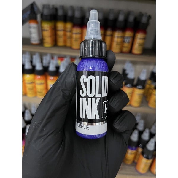 Mực xăm Solid ink Purple chính hãng USA