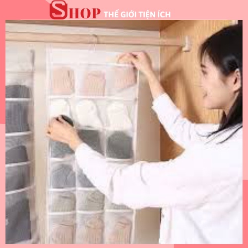 [SPE29437 Hoàn 10k xu] Túi treo đồ 30 ô tiện dụng chất đẹp 2471 Tiện Ích
