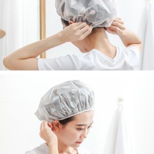 [Chất Liệu Cao Cấp] Mũ Ủ Tóc Đồ Dùng Nhà Tắm Nón Trùm Chụp Đầu Khi Tắm Chống Thấm Nước