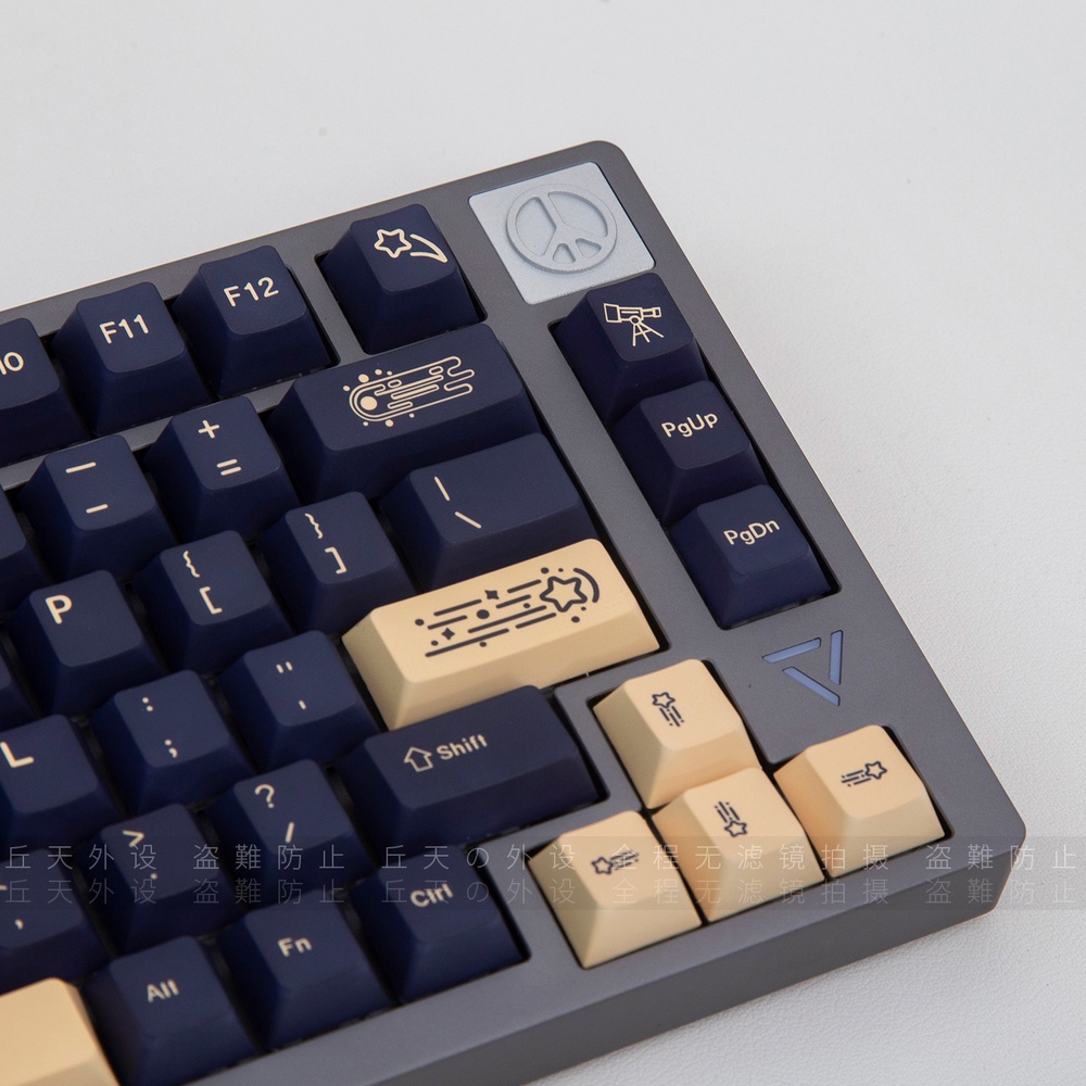 124 Phím GMK Stargaze Keycaps Cherry Profile Bàn phím cơ PBT DYE SUB Bàn phím cơ Keycap