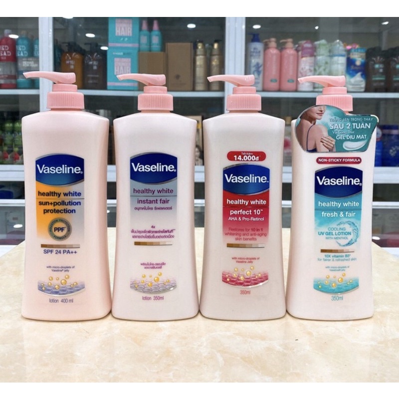 [Mẫu Mới] Dưỡng Thể VASELINE 350ml Đủ Mẫu