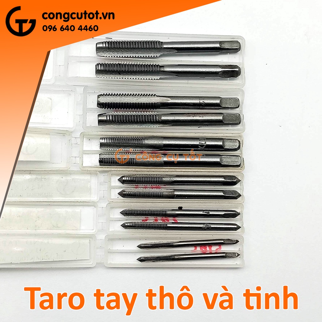 Cặp mũi taro tay thô và tinh