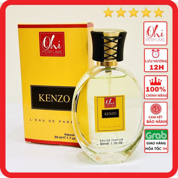 Nước Hoa Nữ Kenzo 50ml Thơm Lâu Cao Cấp Mùi ngọt Ngào Quyến Rũ