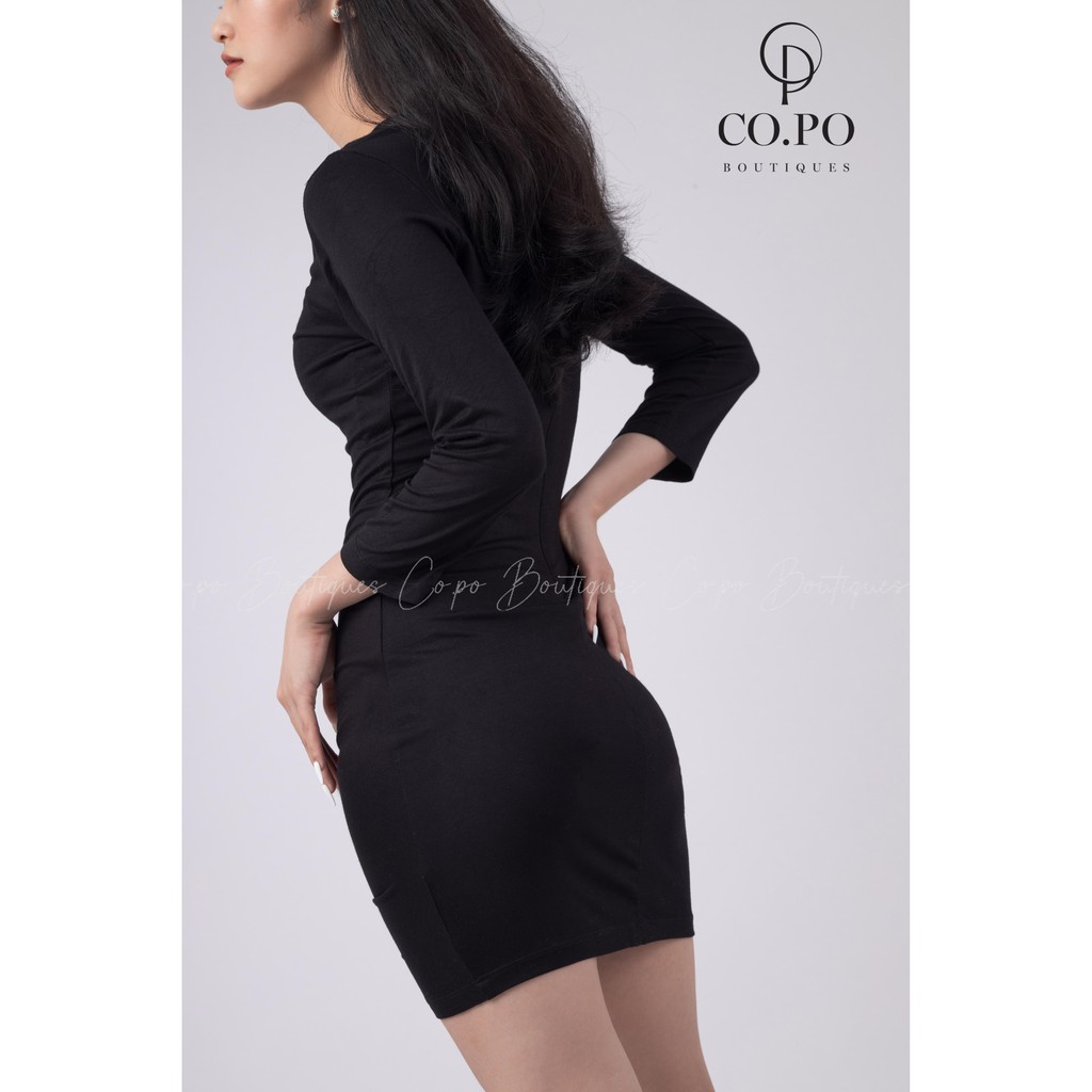[ĐẦM FLASHSALE 30%]- ĐẦM THIẾT KẾ - ĐẦM THUN BODY - ĐẦM RÚT DÂY - ĐẦM TAY NGẮN JESSI MINI DRESS | BigBuy360 - bigbuy360.vn